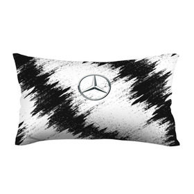 Подушка 3D антистресс с принтом Mercedes в Ухте, наволочка — 100% полиэстер, наполнитель — вспененный полистирол | состоит из подушки и наволочки на молнии | mercedes | мерседес
