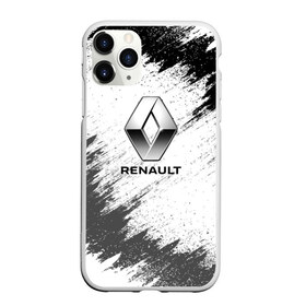 Чехол для iPhone 11 Pro матовый с принтом Renault в Ухте, Силикон |  | auto | car | race | renault | авто | гонки | краска | краски | марка | машина | рено