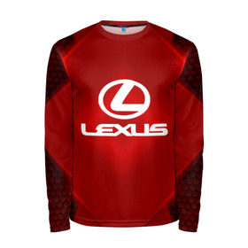 Мужской лонгслив 3D с принтом Lexus SPORT в Ухте, 100% полиэстер | длинные рукава, круглый вырез горловины, полуприлегающий силуэт | auto | automobile | car | carbon | lexus | machine | motor | motor car | sport car | автомашина | бренд | легковой автомобиль | лексус | марка | спортивный автомобиль | тачка