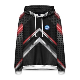 Мужская толстовка 3D с принтом Volkswagen abstract line в Ухте, 100% полиэстер | двухслойный капюшон со шнурком для регулировки, мягкие манжеты на рукавах и по низу толстовки, спереди карман-кенгуру с мягким внутренним слоем. | Тематика изображения на принте: auto | automobile | car | carbon | machine | motor | motor car | sport car | volkswagen | автомашина | бренд | легковой автомобиль | марка | спортивный автомобиль | тачка
