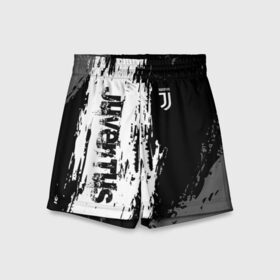 Детские спортивные шорты 3D с принтом JUVENTUS SPORT в Ухте,  100% полиэстер
 | пояс оформлен широкой мягкой резинкой, ткань тянется
 | fc | football | fotball club | juventus | sport | спорт | спортивные | униформа | фирменые цвета | фк | футбол | футбольный клуб | ювентус