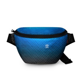 Поясная сумка 3D с принтом TOYOTA COLLECTION CARBON в Ухте, 100% полиэстер | плотная ткань, ремень с регулируемой длиной, внутри несколько карманов для мелочей, основное отделение и карман с обратной стороны сумки застегиваются на молнию | auto | automobile | car | carbon | machine | motor | motor car | sport car | toyota | автомашина | бренд | легковой автомобиль | марка | спортивный автомобиль | тачка