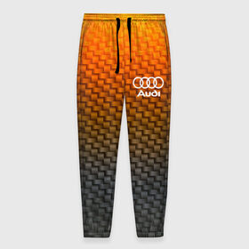 Мужские брюки 3D с принтом AUDI COLLECTION CARBON в Ухте, 100% полиэстер | манжеты по низу, эластичный пояс регулируется шнурком, по бокам два кармана без застежек, внутренняя часть кармана из мелкой сетки | Тематика изображения на принте: audi | auto | automobile | car | carbon | machine | motor | motor car | sport car | автомашина | ауди | бренд | легковой автомобиль | марка | спортивный автомобиль | тачка