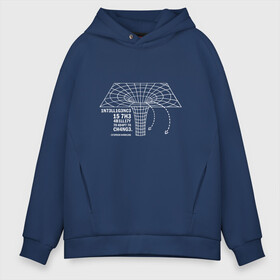 Мужское худи Oversize хлопок с принтом Black hole в Ухте, френч-терри — 70% хлопок, 30% полиэстер. Мягкий теплый начес внутри —100% хлопок | боковые карманы, эластичные манжеты и нижняя кромка, капюшон на магнитной кнопке | Тематика изображения на принте: stephen hawking | наука | стивен хокинг | ученый | физика | черная дыра