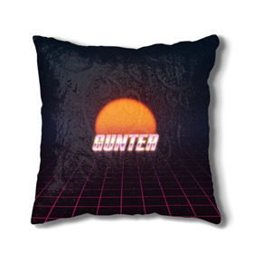 Подушка 3D с принтом Gunter (Пассхантер) в Ухте, наволочка – 100% полиэстер, наполнитель – холлофайбер (легкий наполнитель, не вызывает аллергию). | состоит из подушки и наволочки. Наволочка на молнии, легко снимается для стирки | 80 | ready player one | spilberg | восьмидесятые | первому игроку приготовиться | ретро | спилберг