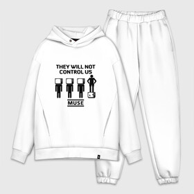 Мужской костюм хлопок OVERSIZE с принтом They will not control us, Muse в Ухте,  |  | muse | альтернативный | группа | доминик ховард | крис уолстенхолм | мосе | моус | моусе | муз | муза | музе | музыка | мусе | мэттью беллами | прогрессивный | рок | симфонический | спейс | спейсрок