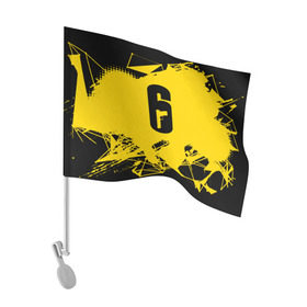 Флаг для автомобиля с принтом Rainbow Six Siege collection в Ухте, 100% полиэстер | Размер: 30*21 см | action | game | rainbow six siege | tom clancys | игры | радуга | том кленси | шутер