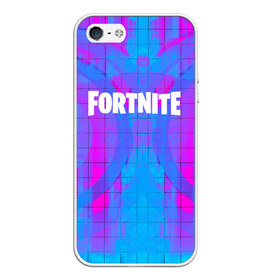 Чехол для iPhone 5/5S матовый Fortnite: в Ухте, Силикон | Область печати: задняя сторона чехла, без боковых панелей | fortnite | ветряк | город | гроза | деревья | зомби | игры | каменоломня | кристалы | молния | озеро