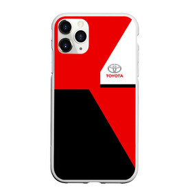 Чехол для iPhone 11 Pro матовый TOYOTA | ТОЙОТА: в Ухте, Силикон |  | auto | toyota | авто | автомобиль | автомобильные | бренд | марка | машины | тойота