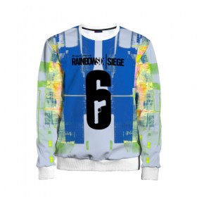 Детский свитшот 3D RAINBOW SIX SIEGE: в Ухте, 100% полиэстер | свободная посадка, прямой крой, мягкая тканевая резинка на рукавах и понизу свитшота |