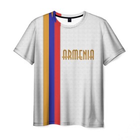 Мужская футболка 3D с принтом Armenia 2 в Ухте, 100% полиэфир | прямой крой, круглый вырез горловины, длина до линии бедер | armenia | армения