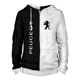 Мужская толстовка 3D на молнии с принтом Peugeot в Ухте, 100% полиэстер | длина до линии бедра, манжеты и пояс оформлены мягкой тканевой резинкой, двухслойный капюшон со шнурком для регулировки, спереди молния, по бокам два кармана | 206 | 207 | 208 | 307 | 308 | 407 | 408 | 907 | boxer | crossover | peugeot | sport | авто | автомобиль | знак | лого | машина | пежо | пежот | пезжо | седан | символ | спорт | тачка | хэтчбек | эмблема