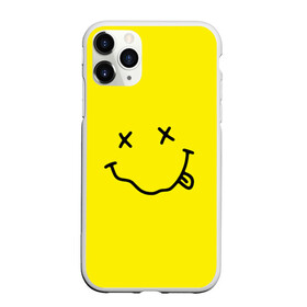 Чехол для iPhone 11 Pro матовый с принтом Nirvana в Ухте, Силикон |  | cobain | kurt | nevermino | nirvana | альтернативный | гранж | грол | группа | дональд | кобейн | курт | музыка | надпись | нервана | нирвана | новоселич | певец | рок | смайл | смайлик | солист