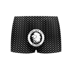 Мужские трусы 3D с принтом Chelsea в Ухте, 50% хлопок, 50% полиэстер | классическая посадка, на поясе мягкая тканевая резинка | Тематика изображения на принте: football | soccer | челси