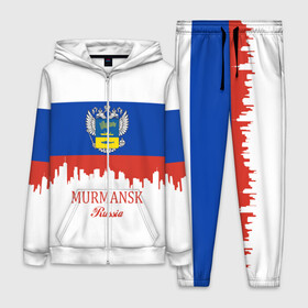 Женский костюм 3D MURMANSK (Мурманск): в Ухте,  |  | 51 | murmansk | ru | rus | герб | знак | мурманск | мурманская | надпись | область | патриот | полосы | российская | российский | россия | русская | русский | рф | символ | страна | флаг | флага | цвета