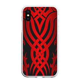 Чехол для iPhone XS Max матовый с принтом Ornament II в Ухте, Силикон | Область печати: задняя сторона чехла, без боковых панелей | орнамент | рисунок | тату | татуировка | узор