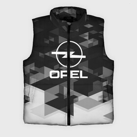 Мужской жилет утепленный 3D с принтом Opel sport geometry в Ухте,  |  | auto | automobile | car | carbon | machine | motor | motor car | opel | sport car | автомашина | бренд | легковой автомобиль | марка | спортивный автомобиль | тачка