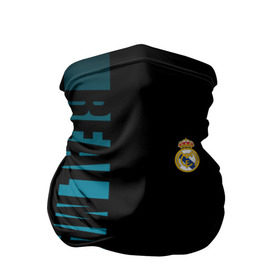 Бандана-труба 3D с принтом REAL MADRID в Ухте, 100% полиэстер, ткань с особыми свойствами — Activecool | плотность 150‒180 г/м2; хорошо тянется, но сохраняет форму | fc | football | fotball club | real madrid | sport | реал мадрид | спорт | спортивные | униформа | фирменные цвета | фк | футбол | футбольный клуб