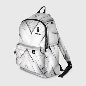 Рюкзак 3D RAINBOW SIX SIEGE   : в Ухте, 100% полиэстер | лямки с регулируемой длиной, сверху петелька, чтобы рюкзак можно было повесить на вешалку. Основное отделение закрывается на молнию, как и внешний карман. Внутри два дополнительных кармана, один из которых закрывается на молнию. По бокам два дополнительных кармашка | cybersport | esports | pro league | r6 | rainbow | rainbow six | siege | six | армия | боевик | военные | война | игры | киберспорт | логотип | оперативники | радуга | шутер