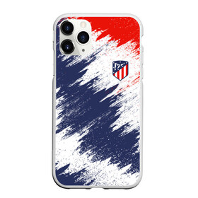 Чехол для iPhone 11 Pro Max матовый с принтом Atletico Madrid в Ухте, Силикон |  | атлетико мадрид | эмблема
