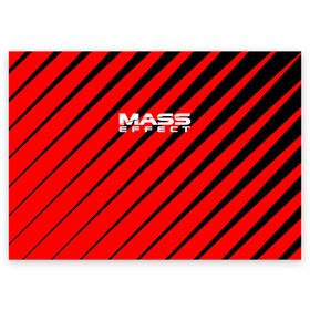 Поздравительная открытка с принтом Mass Effect в Ухте, 100% бумага | плотность бумаги 280 г/м2, матовая, на обратной стороне линовка и место для марки
 | Тематика изображения на принте: effect | game | n7 | shepard | галактика | жнец | игра | масс | нормандия | планета | шепард | эффект