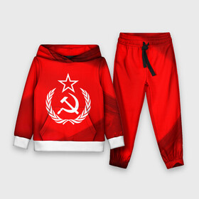Детский костюм 3D (с толстовкой) СССР: в Ухте,  |  | abstraction | cccр | grunge | russia | sport | абстракция | герб | краска | русский | символика рф | спорт | спортивный | триколор | униформа | форма | я русский