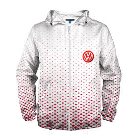 Мужская ветровка 3D с принтом VOLKSWAGEN SPORT в Ухте, 100% полиэстер | подол и капюшон оформлены резинкой с фиксаторами, два кармана без застежек по бокам, один потайной карман на груди | auto | automobile | car | carbon | machine | motor | motor car | sport car | volkswagen | автомашина | бренд | легковой автомобиль | марка | спортивный автомобиль | тачка