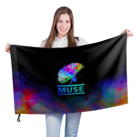 Флаг 3D с принтом Muse в Ухте, 100% полиэстер | плотность ткани — 95 г/м2, размер — 67 х 109 см. Принт наносится с одной стороны | muse | альтернативный | группа | доминик ховард | крис уолстенхолм | мосе | моус | моусе | муз | муза | музе | музыка | мусе | мэттью беллами | прогрессивный | рок | симфонический | спейс | спейсрок