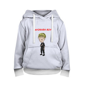 Детская толстовка 3D с принтом Sayonaraboy в Ухте, 100% полиэстер | двухслойный капюшон со шнурком для регулировки, мягкие манжеты на рукавах и по низу толстовки, спереди карман-кенгуру с мягким внутренним слоем | Тематика изображения на принте: 