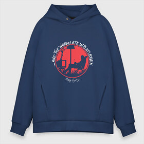 Мужское худи Oversize хлопок с принтом Pink Floyd в Ухте, френч-терри — 70% хлопок, 30% полиэстер. Мягкий теплый начес внутри —100% хлопок | боковые карманы, эластичные манжеты и нижняя кромка, капюшон на магнитной кнопке | pink floyd | pinkfloyd | арт | артрок | группа | дэвид гилмор | пинк флойд | пинкфлойд | прогрессивный | психоделический | рок | сид барретт | симфонический | спэйс | эйсид | экспериментальный