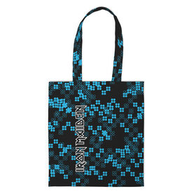 Сумка 3D повседневная с принтом Iron Maiden в Ухте, 100% полиэстер | Плотность: 200 г/м2; Размер: 34×35 см; Высота лямок: 30 см | 