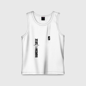 Детская майка хлопок с принтом RAINBOW SIX SIEGE в Ухте,  |  | cybersport | esports | pro league | r6 | rainbow | rainbow six | siege | six | армия | боевик | военные | война | игры | киберспорт | логотип | оперативники | радуга | шутер