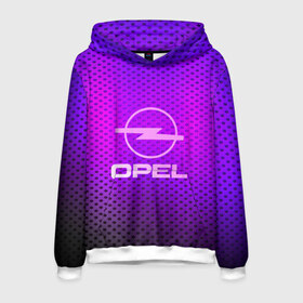 Мужская толстовка 3D с принтом OPEL в Ухте, 100% полиэстер | двухслойный капюшон со шнурком для регулировки, мягкие манжеты на рукавах и по низу толстовки, спереди карман-кенгуру с мягким внутренним слоем. | 
