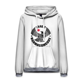 Мужская толстовка 3D с принтом Хабиб Нурмагомедов в Ухте, 100% полиэстер | двухслойный капюшон со шнурком для регулировки, мягкие манжеты на рукавах и по низу толстовки, спереди карман-кенгуру с мягким внутренним слоем. | 