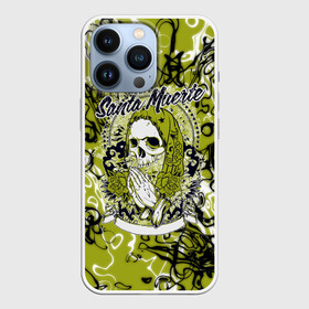 Чехол для iPhone 13 Pro Santa Muerte: в Ухте,  |  | ангел | демон | дьявол | кости | монстр | призрак | святая | традиция | череп | яркие
