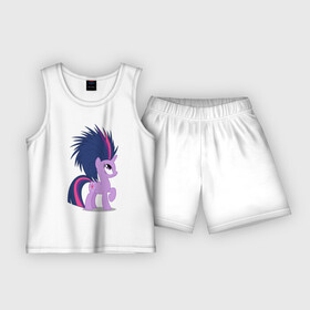 Детская пижама с шортами хлопок с принтом Twilight sparkle в Ухте,  |  | friendship | little | mylittlepony | pegas | pony | sparkle | twilight | дружба | искорка | пегас | пони | сумеречная | чудо