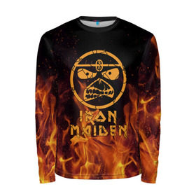 Мужской лонгслив 3D с принтом Iron Maiden в Ухте, 100% полиэстер | длинные рукава, круглый вырез горловины, полуприлегающий силуэт | iron maiden | адриан смит | айран | айрон | группа | дэйв мюррей | железная дева | ирон | майден | мейд | мейден | метал | мрачный | музыка | песни | рок | стив харрис | тяжелый | хеви | хевиметал
