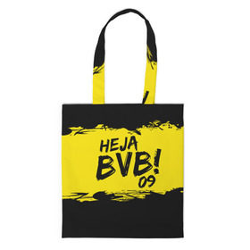 Сумка 3D повседневная с принтом Borussia Dortmund FC в Ухте, 100% полиэстер | Плотность: 200 г/м2; Размер: 34×35 см; Высота лямок: 30 см | 09 | bvb | heja | боруссия | германия | дортмунд | клуб | фк | футбол | футбольный