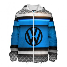 Мужская куртка 3D с принтом VOLKSWAGEN SPORT в Ухте, ткань верха — 100% полиэстер, подклад — флис | прямой крой, подол и капюшон оформлены резинкой с фиксаторами, два кармана без застежек по бокам, один большой потайной карман на груди. Карман на груди застегивается на липучку | auto | automobile | car | carbon | machine | motor | motor car | sport car | volkswagen | автомашина | бренд | легковой автомобиль | марка | спортивный автомобиль | тачка
