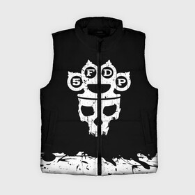 Женский жилет утепленный 3D с принтом Five Finger Death Punch в Ухте,  |  | 5fdp | alternative | ffdp | groove | metal | metall | rock | альтернатива | грув | группа | метал | рок | череп