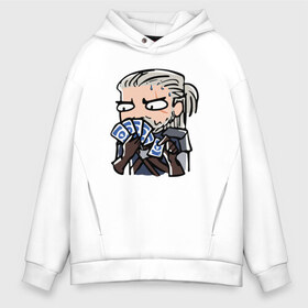 Мужское худи Oversize хлопок с принтом Гвент в Ухте, френч-терри — 70% хлопок, 30% полиэстер. Мягкий теплый начес внутри —100% хлопок | боковые карманы, эластичные манжеты и нижняя кромка, капюшон на магнитной кнопке | gerald | wild hunt | witcher | wolf | ведьмак | волк | дикая охота