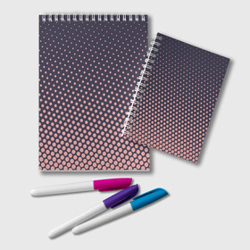 Блокнот с принтом Горошены в Ухте, 100% бумага | 48 листов, плотность листов — 60 г/м2, плотность картонной обложки — 250 г/м2. Листы скреплены удобной пружинной спиралью. Цвет линий — светло-серый
 | горошены | текстура | точки