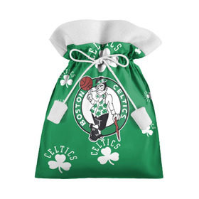 Подарочный 3D мешок с принтом Boston celtics, nba в Ухте, 100% полиэстер | Размер: 29*39 см | basketball | boston celtics | nba | баскетбол | нба