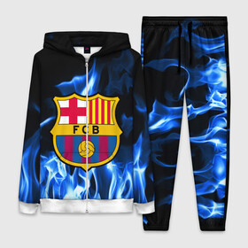 Женский костюм 3D с принтом BARCELONA в Ухте,  |  | barcelona | fc | football | footer | soccer | socker | sport | барселона | огонь | пламя | спорт | футбол | футбольный клуб