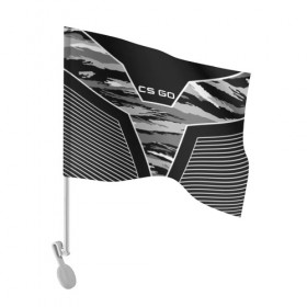 Флаг для автомобиля CS:GO: в Ухте, 100% полиэстер | Размер: 30*21 см | counter | cs | cs go | cs:go | csgo | go | strike | контер страйк | контра | кс го | ксго | спецназ | террористы