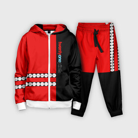 Детский костюм 3D с принтом Twenty One Pilots в Ухте,  |  | rock | t.o.p. | top | twenty one pilots | рок