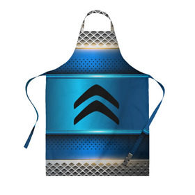 Фартук 3D с принтом Citroen sport collection в Ухте, 100% полиэстер | общий размер — 65 х 85 см, ширина нагрудника — 26 см, горловина — 53 см, длина завязок — 54 см, общий обхват в поясе — 173 см. Принт на завязках и на горловине наносится с двух сторон, на основной части фартука — только с внешней стороны | Тематика изображения на принте: auto | automobile | car | carbon | citroen | machine | motor | motor car | sport car | автомашина | бренд | легковой автомобиль | марка | спортивный автомобиль | тачка