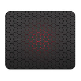 Коврик для мышки прямоугольный Соты карбона: в Ухте, натуральный каучук | размер 230 х 185 мм; запечатка лицевой стороны | карбон | соты | текстура