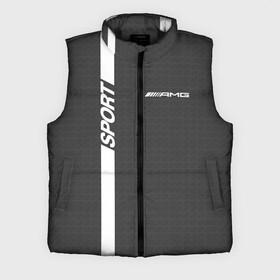 Мужской жилет утепленный 3D с принтом MERCEDES SPORT в Ухте,  |  | amg | auto | mercedes | sport | авто | автомобиль | автомобильные | амг | бренд | марка | машины | мерседес | спорт