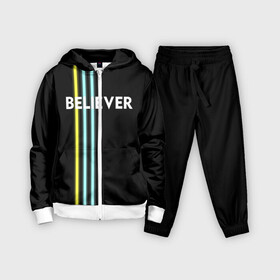 Детский костюм 3D с принтом Believer Imagine Dragons в Ухте,  |  | рок